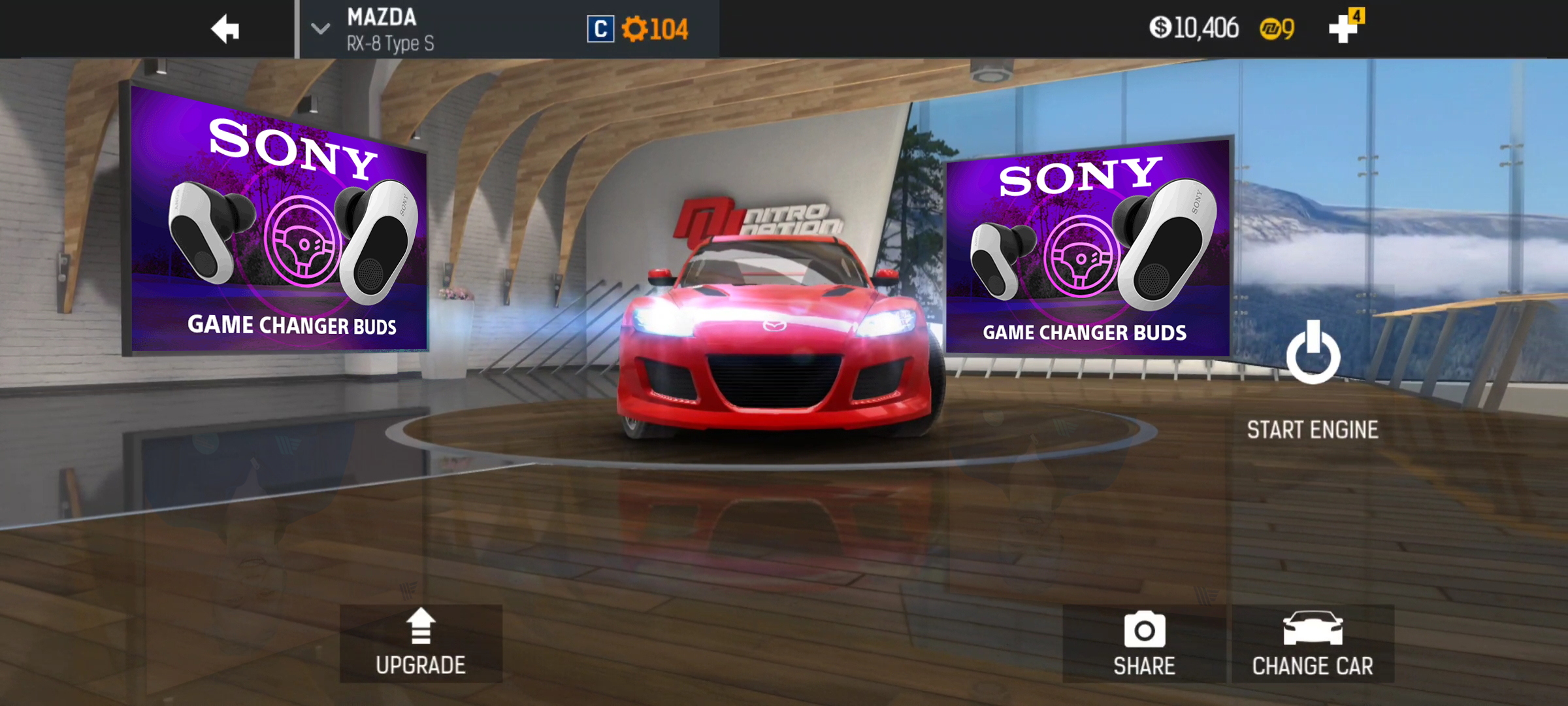 Sony IIGA campaign in Nitro Nation